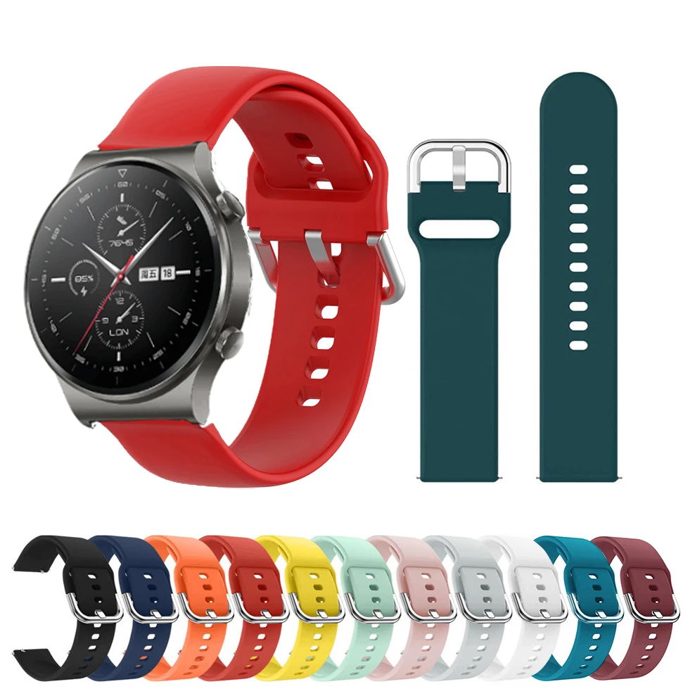 

Ремешок силиконовый для Huawei Watch GT 2E, спортивный браслет для Huawei GT 2 Pro/GT 3 46 мм/GT Runner 2E/Watch 3 4 Pro, аксессуары, 22 мм