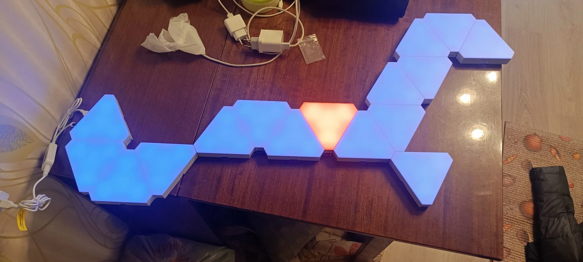 RGB настенный светильник Xyislight Волшебная лампа | AliExpress