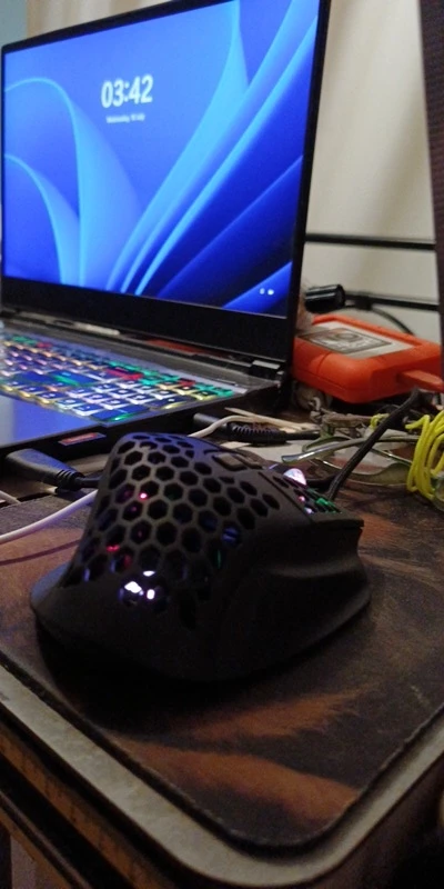 SOLAKAKA SM809 Wired RGB Gaming Mouse 22800 DPI MMO photo review