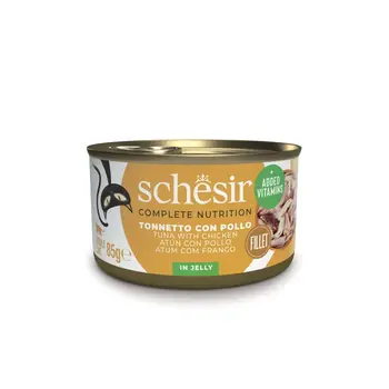 Schesir Gatto Complete Nutrition Jelly Lattina 85gr Tonnetto e Pollo