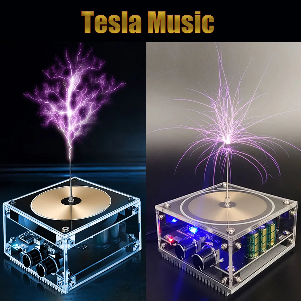 Einfachste Musik Teslaspule / World Simplest Music Tesla 