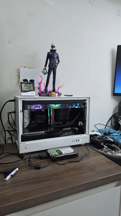 JONSBO ZA-120/240/360 Case Cooling Fan ARGB 12cm Connected Building Block Fan PWM Silent Chassis Fan photo review