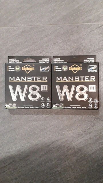 SeaKnight Brand W8 II 300M PE Fishing Line 8 Weaves Multifilament Braided Line Updated silicon resin coating Saltwater Fishing photo review