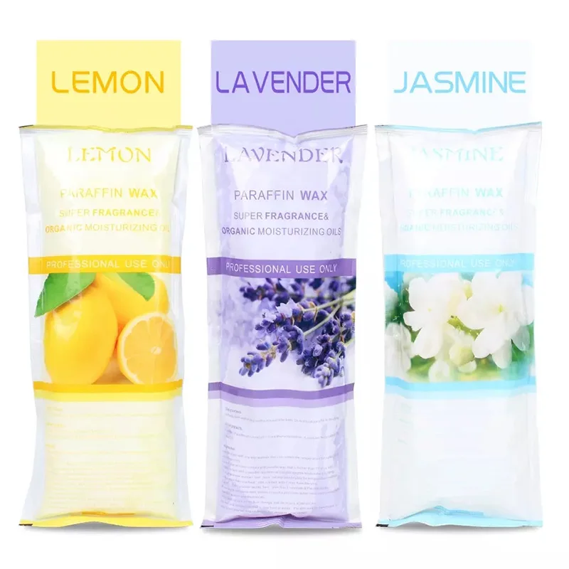 Paraffin Wax Machine Refills Paraffin Wax Block Nourishing Hand Feet For Home Beauty Salon Foot Bath Moisturizing 450g 1BL