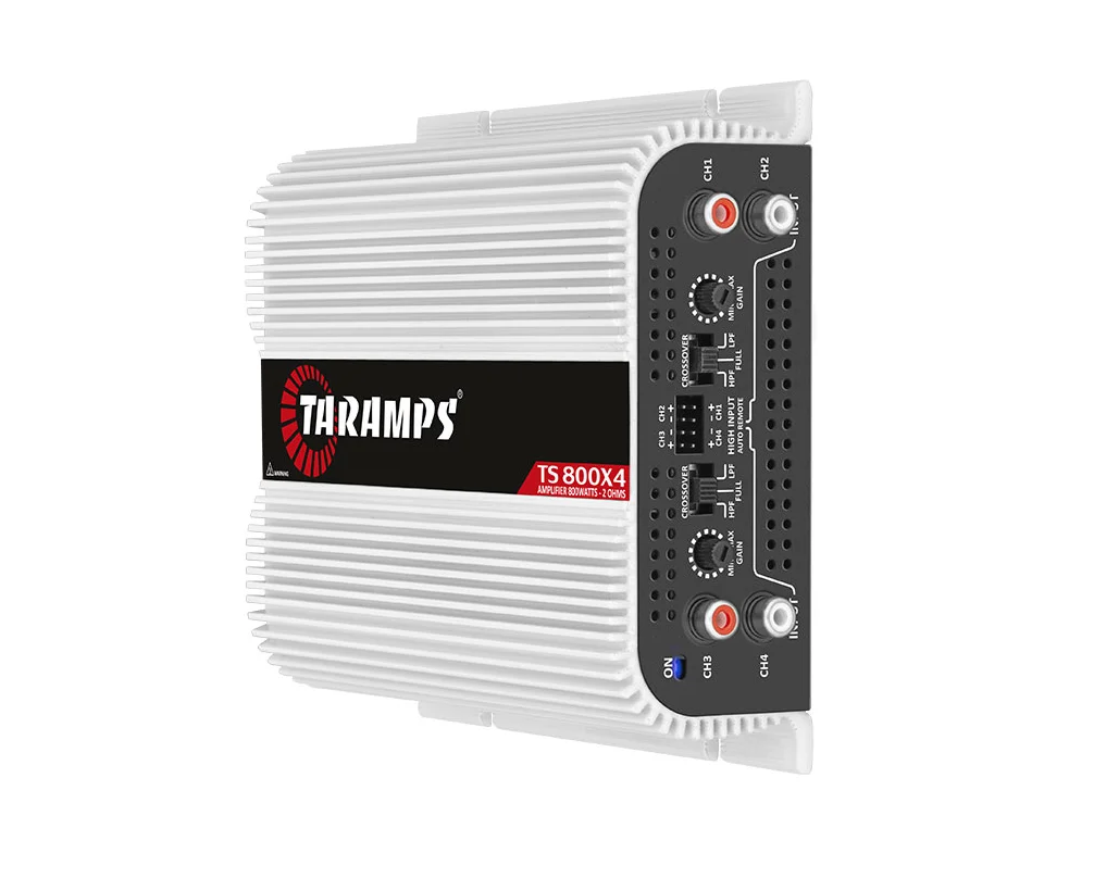 Taramps アンプ TS400X4 4チャンネル アンプ 2Ω 400W Amazon.com: Taramps TS 400x4 400 watts RMS 4 Channels Full Range