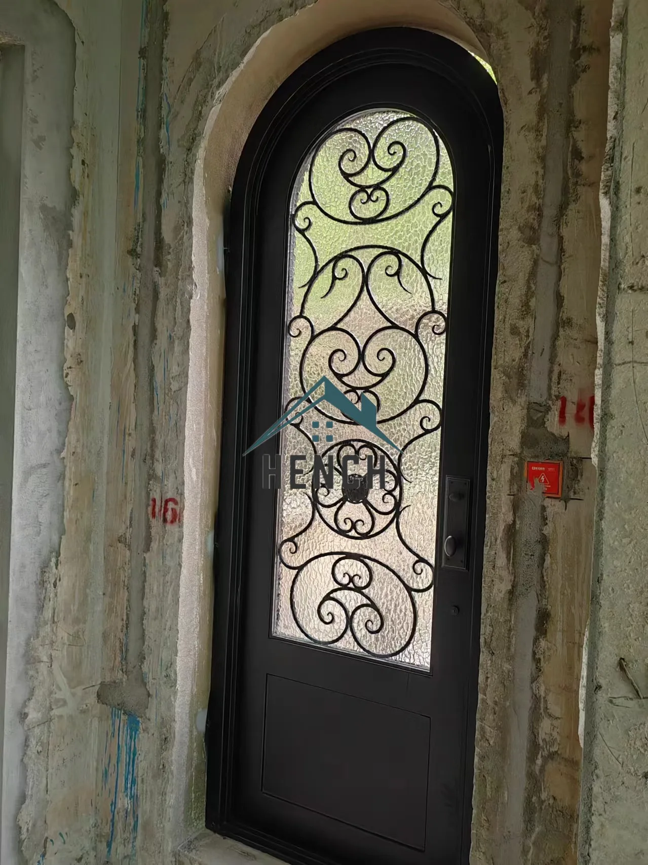 

Hench Steel Metal French Wrought Iron Double Door China