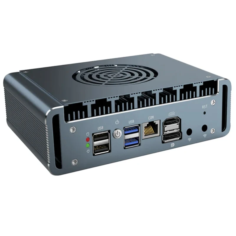 11th Fan Mini PC 6 x i226-V 2.5G LAN Tiger Lake Intel Core I7 1185G7 I5 1145G7 I3 1115G4 DDR4 pfSense OPNsense Firewall Router