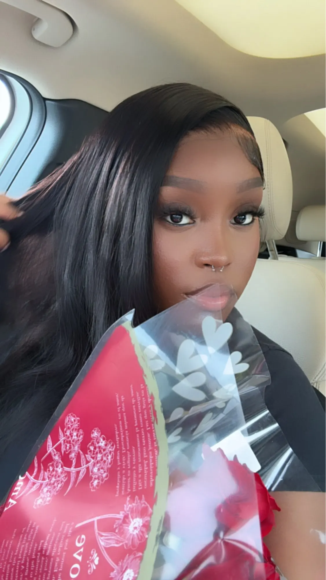 Brazilian Straight HD Lace Wig – 220 Density – One Size photo review