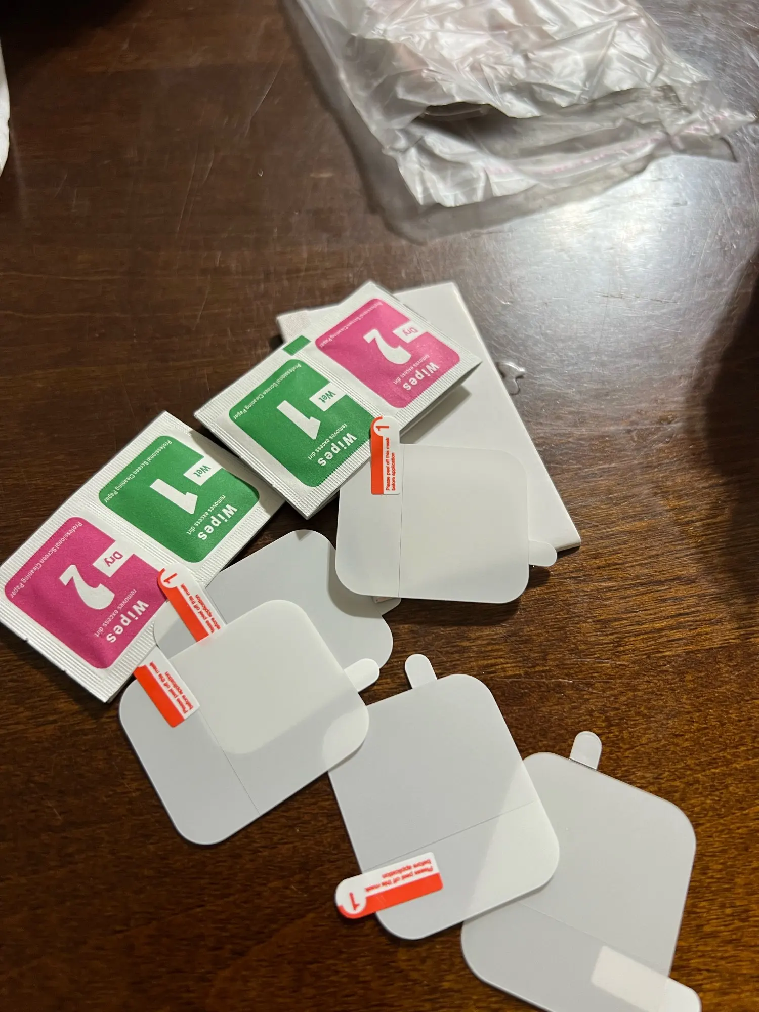 5er-Pack Hydrogel-Folie – Unsichtbarer Displayschutz für alle Apple Watch Modelle photo review