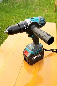 21V шуруповерт бесщеточный 120N.M шуруповерт для ледобура 20+3 ...