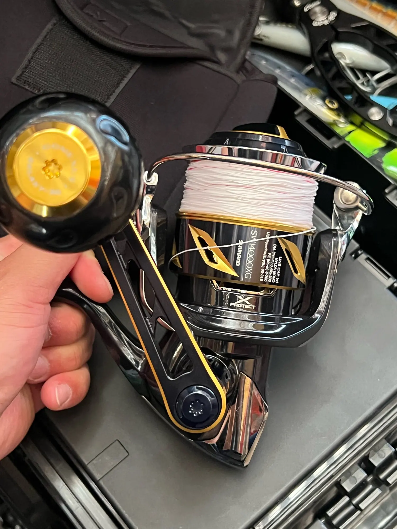 GOMEXUS-Power Handle for Daiwa, Saltiga, Shimano, Stella SW, Twin