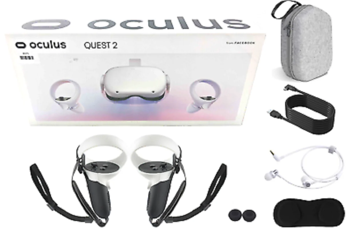 

Лучшее качество, Metaa Oculuss Quest 2 Расширенный комплект «Все в одном» VR 128/256 ГБ