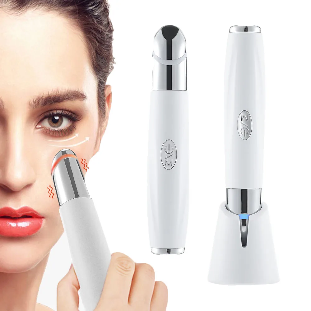 IPL Eye Massager Vibration Hot Compress Red Blue Light Skin Care Disinfection