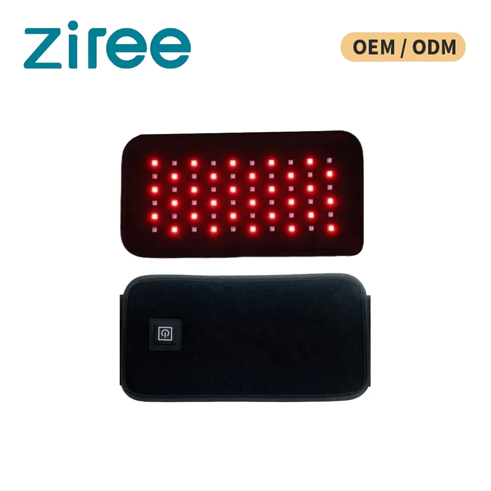 

60pcs LED Red Light Physiotherapy Instrument Belt For Effective Body Shaping Infrared LED Light Device Wrap For Back Pain Relief