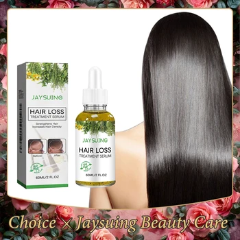 Hair Growth Shampoo Anti Hair Loss Anti-dandruff Repair Damaged Scalp Follicles Fast Baldness Treatment Hair Regrowth Care 60ml