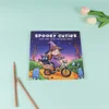 Spooky Cuties Simple Picture Books 40 Sheets Coloring Pages With Easy Large Print Home School Accessories For Teens Kids 5
