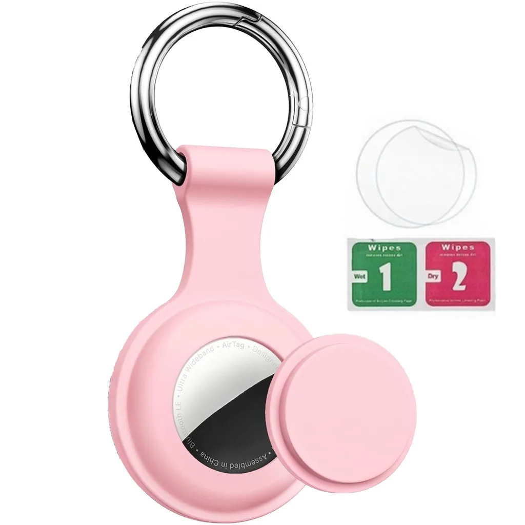 Sturdy Aluminum Alloy Keychain with Protective Cover and Carabiner Attachment