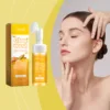 Hoygi 100ml Turmeric Face Wash Cleanser Clean Pores Glow Skin Care Hydrating Oil Control Remove Blackhead Exfoliating Cleanser 2