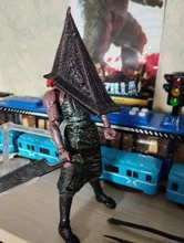 18cm Action Figure Series Silent Hill 2 Red Pyramid Thing SP 055 With Sword  Weapon PVC Action Figure Collectible Model Toy - Price history & Review, AliExpress Seller - HangZhou Zhen Yang Store