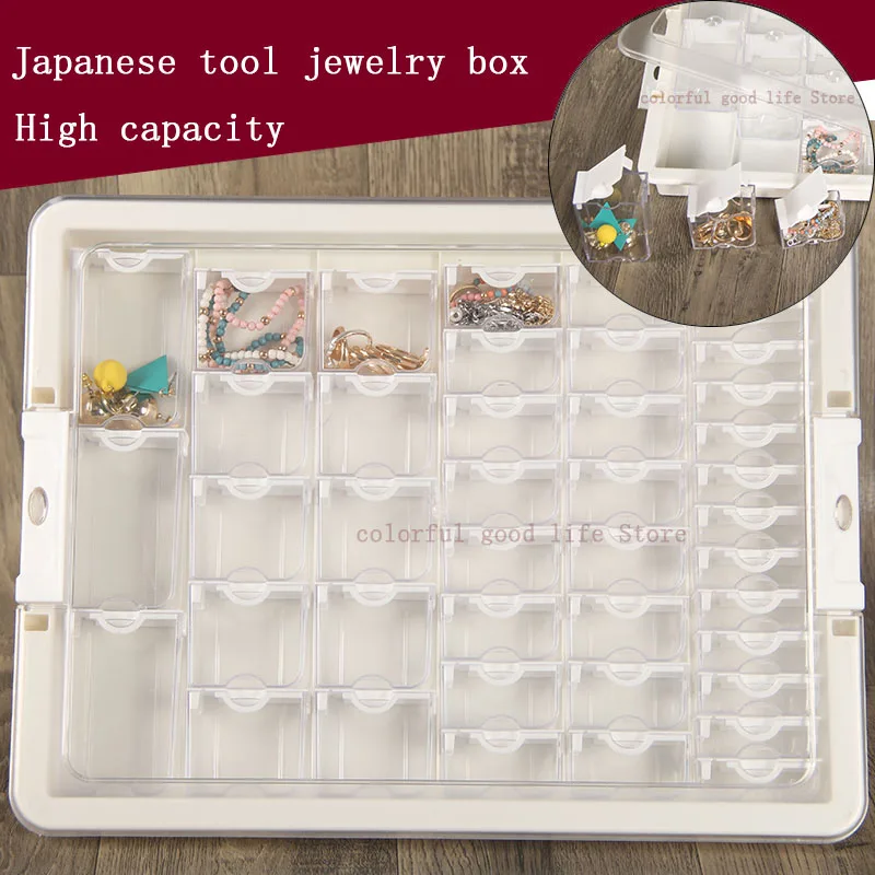 Elizabeth Ward Bead Storage Solutions Clear Plastic Storage Containers Organize Beads Jewelry