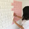 1-30Pcs 35cmx30 3D Wall Panels Stickers Wallpaper DIY Waterproof for Living Room Bedroom Kitchen Background Decoration 3