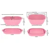 Silicone Bread Basket Baking Dessert Oval Dough Bread Proofing Baskets Collapsible Storage Fermentation Sourdough Basket Kitchen 2