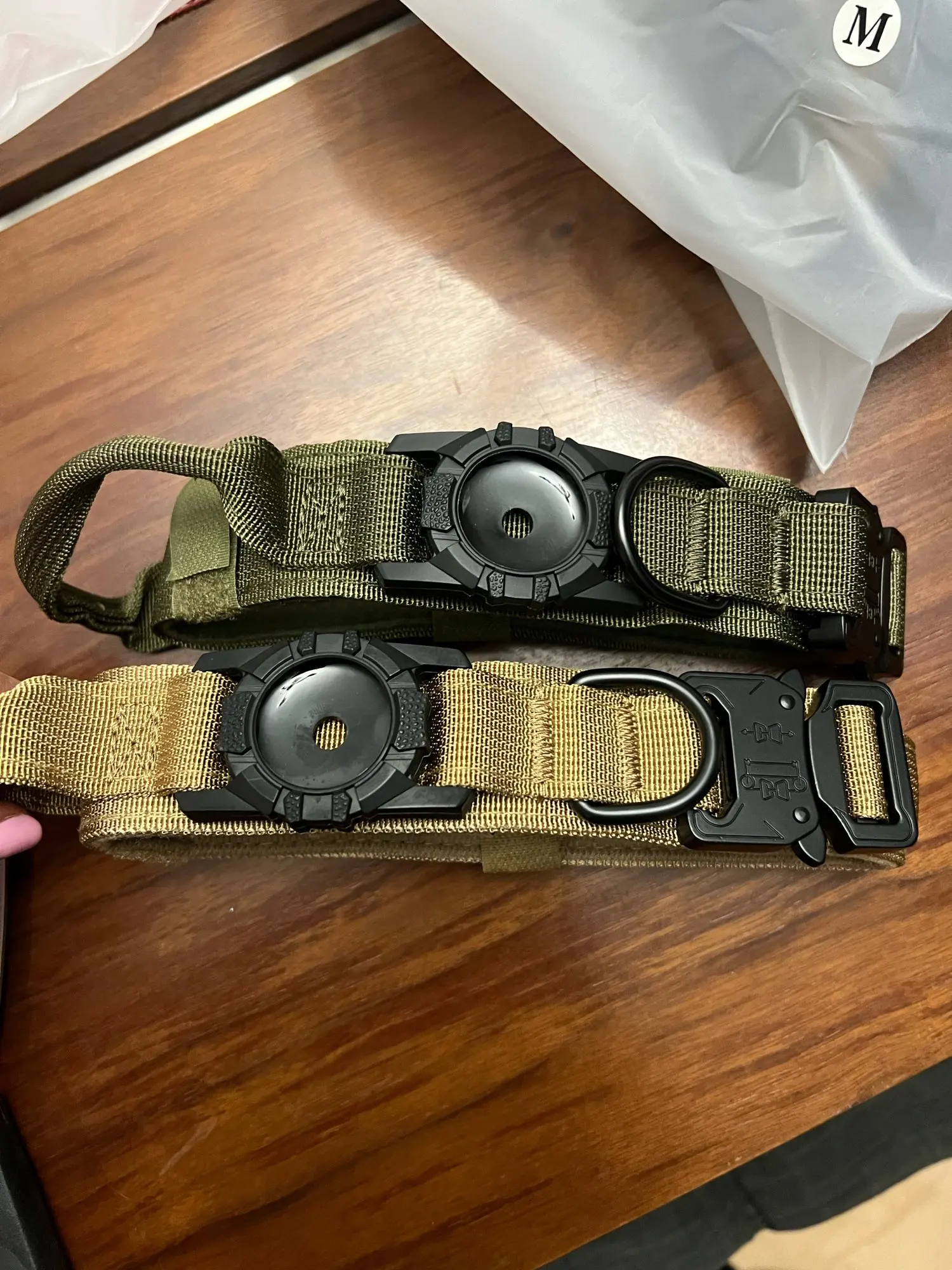 Collier gros chien airtag