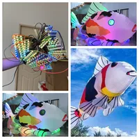 LEDs lights for 8M koi fish kite for the night flying but not including the kite with super hight brightness 1