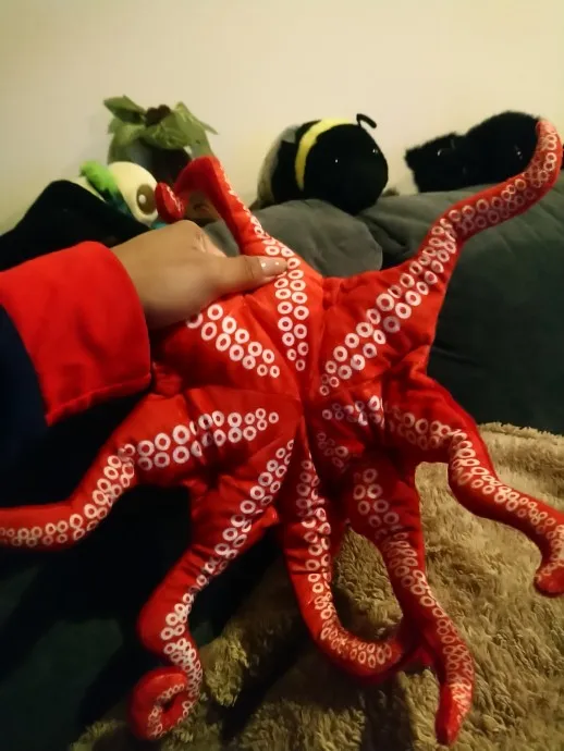 Polvo Gigante Fofeza® de Pelúcia