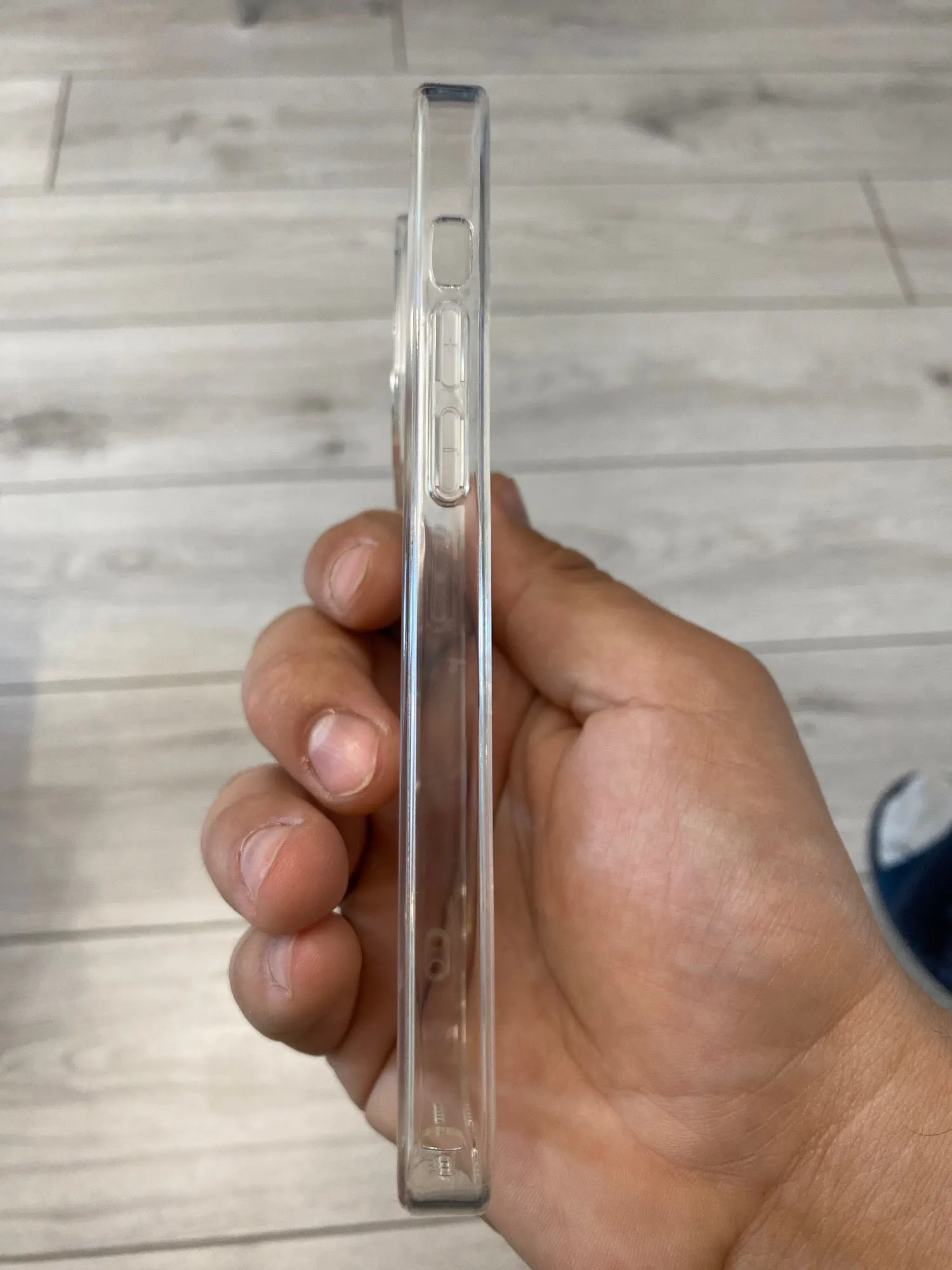 Transparent Luxury Acrylic - Case for iPhone photo review