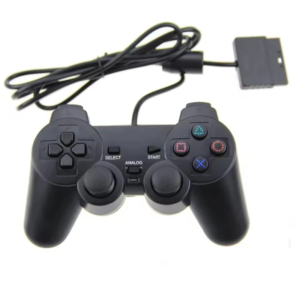 For PS2 Wired gamepad  Controller Game Joystick Vibration Game Controller for PlayStation 2 Ps2 controller Game - 3