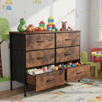 6-Drawer Dresser for Bedroom, Large Capacity Storage Cabinet for Daily Use, Perfect for Dorm & Home Bedroom 2
