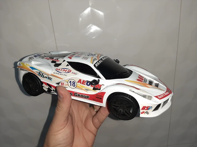 CARRO DE CONTROLE REMOTO CORRIDA SPORT RACER - Ailos aproxima