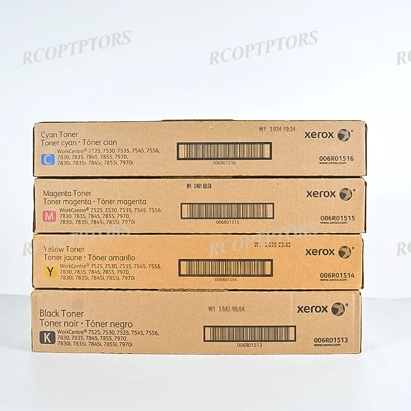 Original-006R01513-006R01514-006R01515-006R01516-Toner-Cartridge-KCMY ...