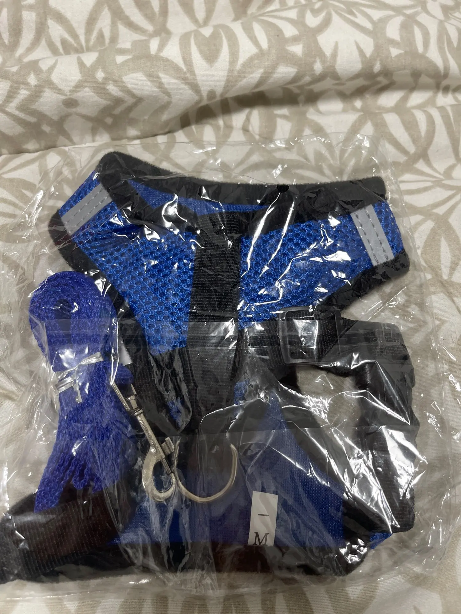 Summer Cat Dog Harness Lead Leash Adjustable Vest Polyester Mesh photo review