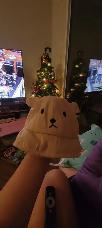 Cute Bear Baby Bucket Hat photo review