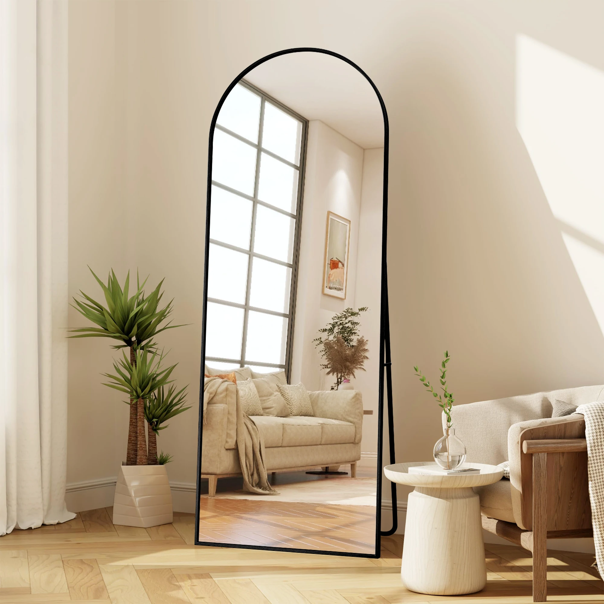 Черный 164×54см