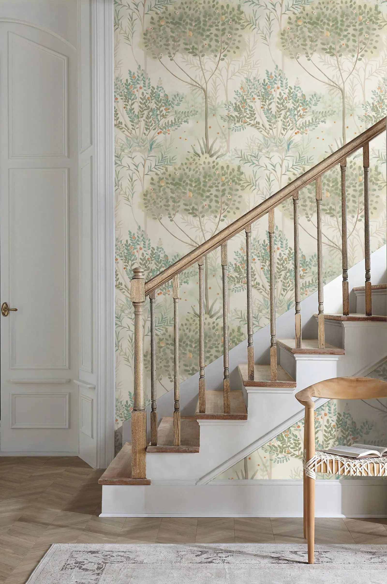 astin floral wallpaper para orchard papel de 01
