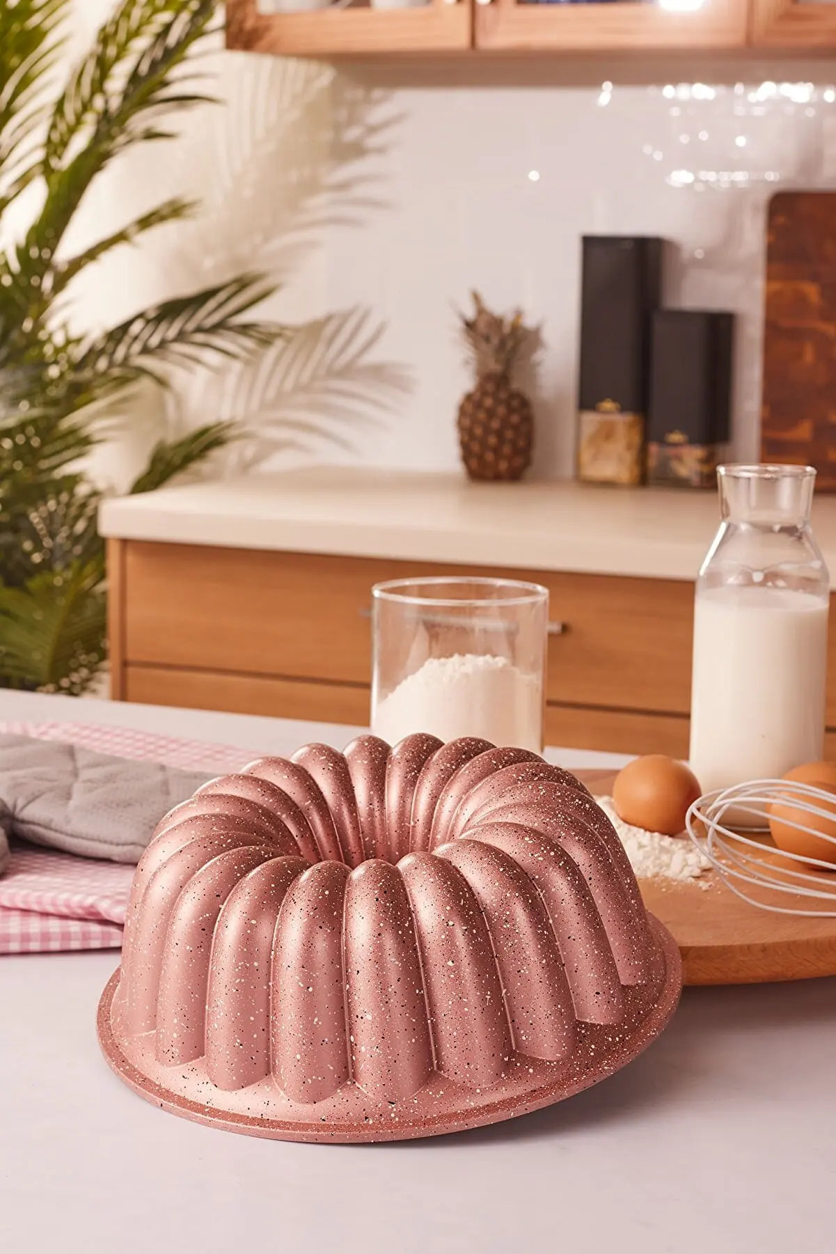 

Cake Mold Granite Kitchen Accessories Casting Non-Stick 4 Model Backing Healthy Quality Perfectly Clean Stylish