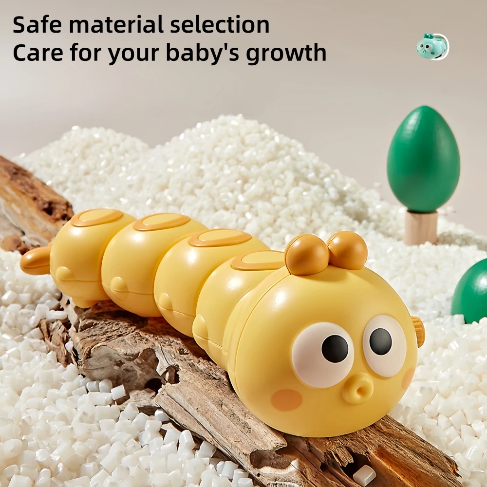 Wind-up swinging caterpillar toy cartoon wind-up swinging caterpillar baby educational crawling toy gift 6
