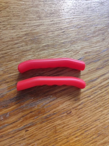 Bike Brake Lever Covers, Silicone Protective Grips, 1 Pair photo review