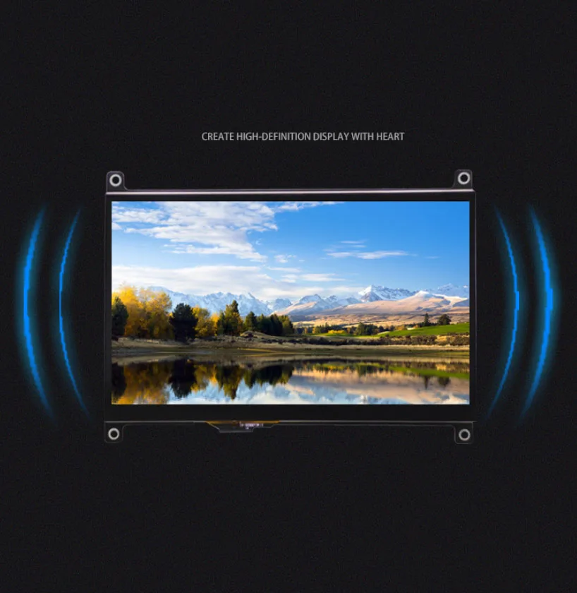 IPS ޴ 7 ġ ġ HDMI ÷ ġ ũ г, HDMI  ÷, LCD DIY , HD ÷, PC , 1024x600