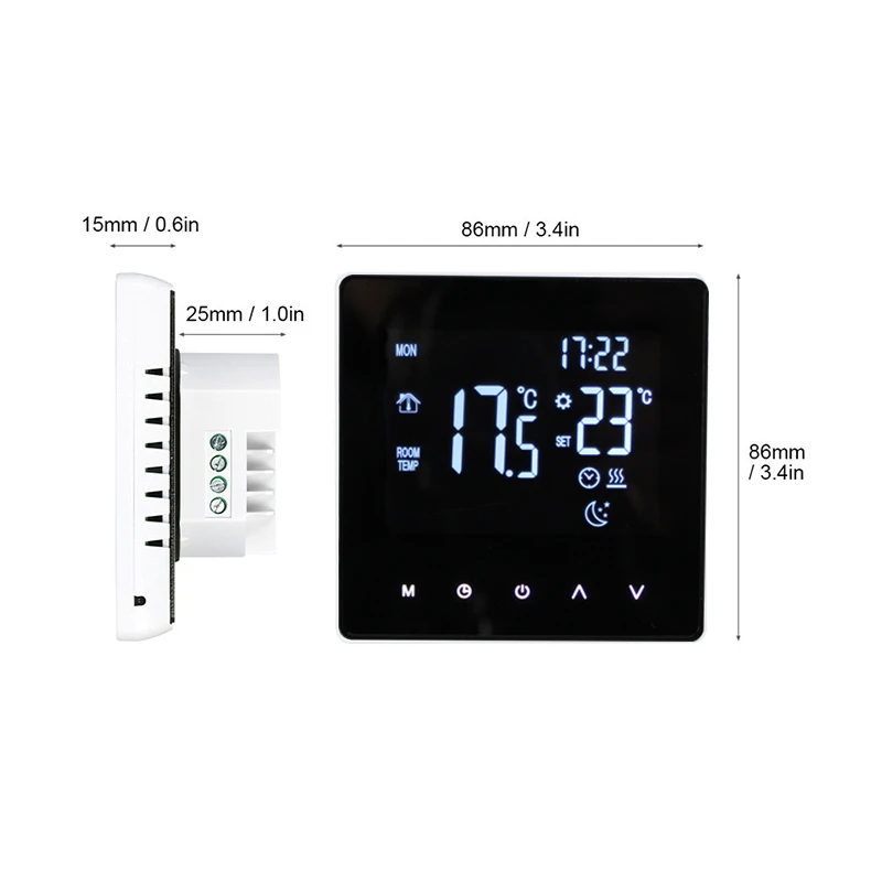 Abb287e1a25134cd6b7a56e7c9f5288dcR Tuya WiFi Smart Thermostat Electric Floor Heating Water Gas Boiler Temperature Voice Remote Controller for Google Home Alexa