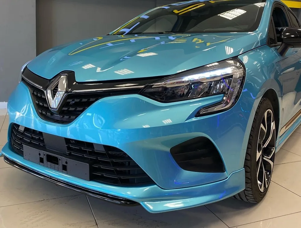 For Renault Clio 5 Front Bumper Attachment Lip 2019 2020 2021 2022 Splitter  Diffuser Universal Spoiler Auto Sticker Plastic - AliExpress