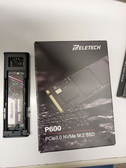【新品未開封】Reletech P600 NVMe M.2 SSD 1TB Ssd 1tb M.2 Nvme Pcie 3.0 Gen3x4 Reletech P600 Cor Preto