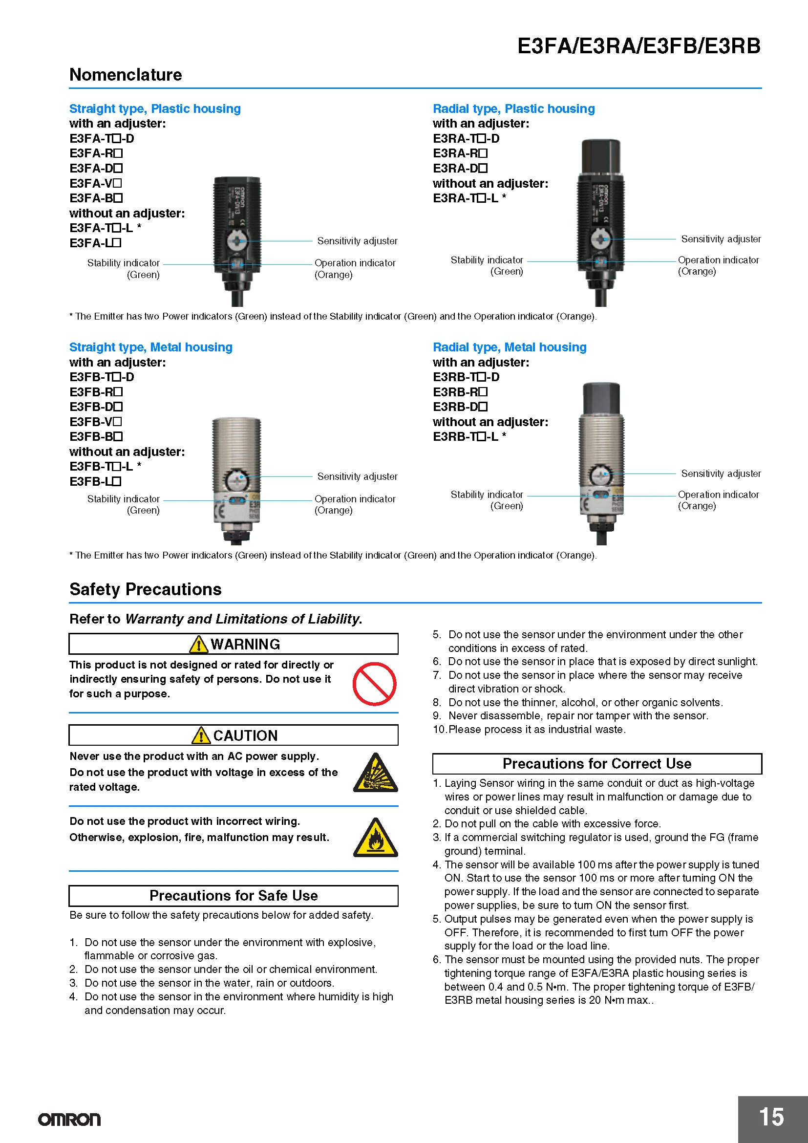 OMRON Authentischer Original-Photoelektrischer Sensor Neu E3FA-VP11 BN11 E3FA-BP11 E3FA-BN12 BP12 LP11 LP12 Photoelektrischer Schalter – Detail 6