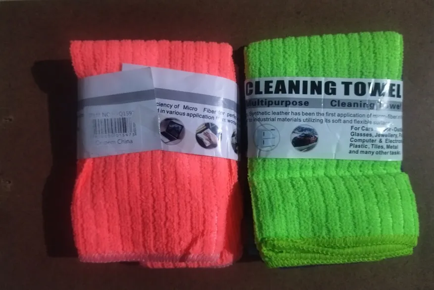 Pano Microfibra Automotiva Flanela Anti-risco 30x30 (5 Uni) - Neverdie Store photo review