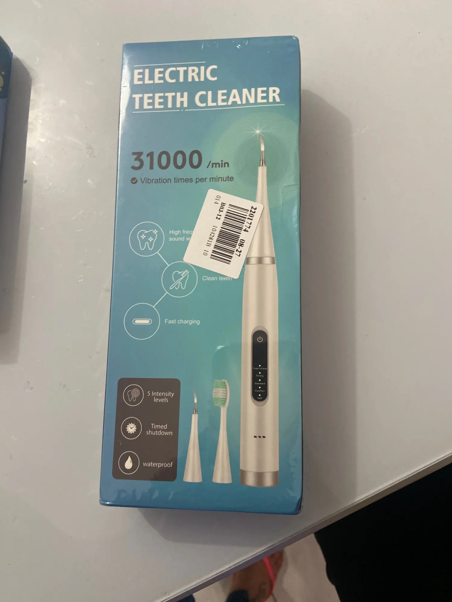 Electric Teeth Whitening Dental Calculus Scaler Plaque Coffee Stain Tartar Removal High Frequency Sonic Toothbrush Teeth Cleaner photo review