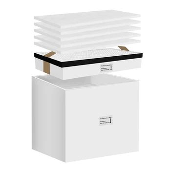 Set di filtri di ricambio per accessori per assorbitori di fumo per estrattore di fumi FES80/FED80/FES200/FED200, applicabile a altre macchine dello stesso formato