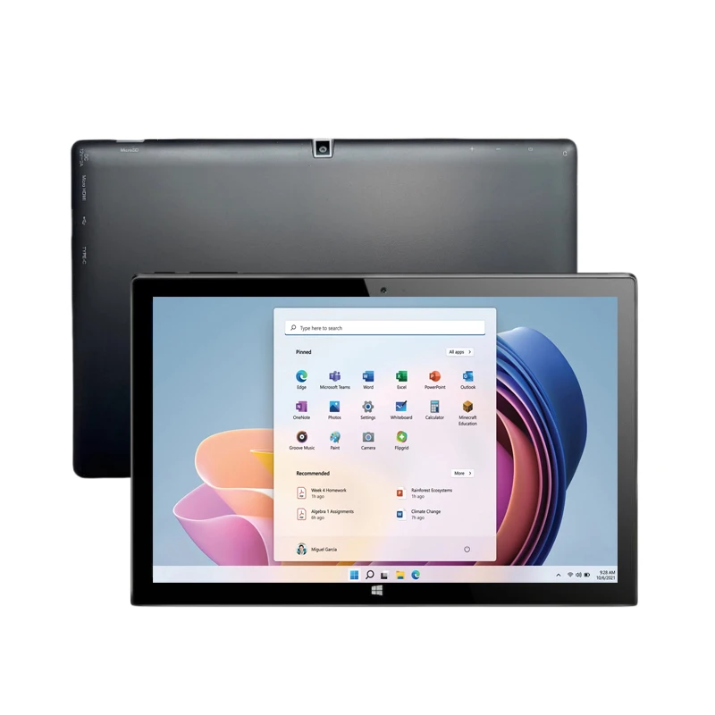 10.1 INCH 4GB RAM 64GBROM AR40 N3350 CPU WINDOWS 11 Tablet PC 1920 x 1200 IPS Screen HDMI-Compatible WIFI  Quad Core Dual Camera 6